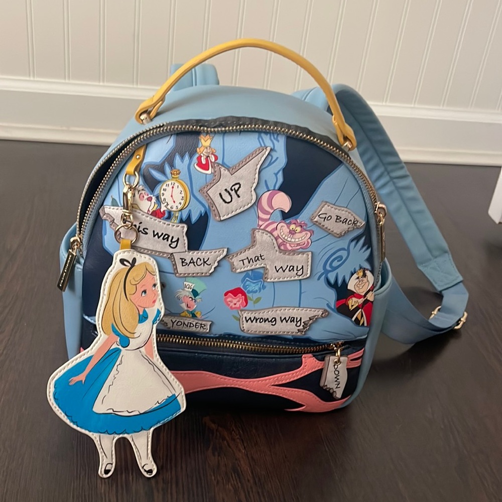 Danielle Nicole Alice in Wonderland Bag purchase from Boxed Lunch